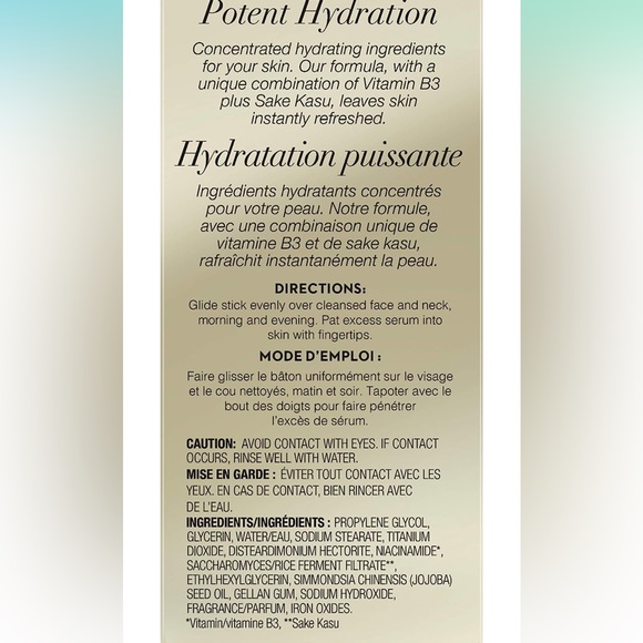 Olay Refreshing Pressed Serum Stick with Vitamin B3 + Sake Kasu, 0.47 oz - Picture 2 of 6